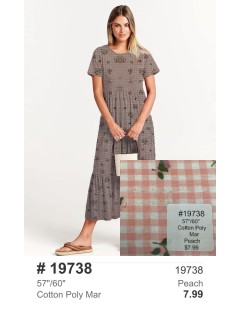 19738 Cotton Poly Mar Peach