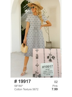 19917 Cotton Texture 5672 Pink