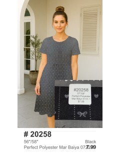 20258 Perfect Polyester Black