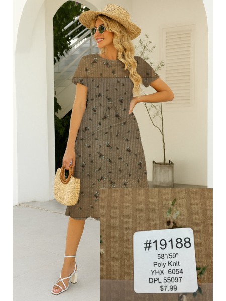 19188 Poly Knit Tan