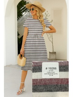 19266 Cotton Linen Black Burgundy