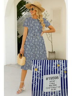 19598 Cotton Navy Blue