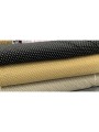 19353 Cotton Diamond Texture Gold Paisley Dot