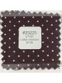 20225 Cotton Diamond Plum Pin Dot