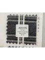 20376 Cotton Linen Poly Charcoal Windowpane Check