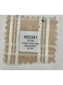 20381 Cotton Linen Poly Tan Windowpane Check