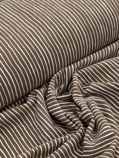 20455 Cotton Diamond Brown Stripe 20455 Cotton Diamond Brown Stripe