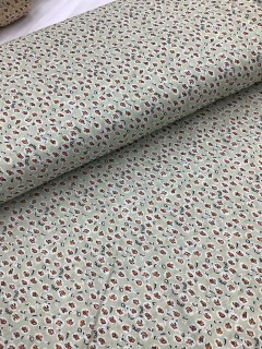 20634 Cotton Texture Sage Rosebud Calico 20634 Cotton Texture Sage Rosebud Calico