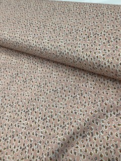 20635 Cotton Texture Pink Rosebud Calico 20635 Cotton Texture Pink Rosebud Calico