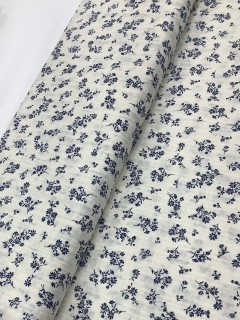 20789 Poly Cotton Navy Ditsy Floral 20789 Poly Cotton Navy Ditsy Floral