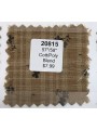 20815 Cotton Poly Blend Tan Plaid Clover