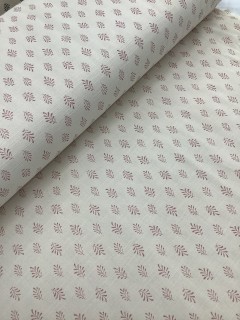20834 Cotton Rayon Linen Rose Leaf Sprig 20834 Cotton Rayon Linen Rose Leaf Sprig