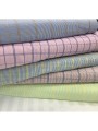 20847 Poly Cotton Green Yellow Seersucker Plaid