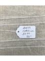 20875 Cotton Linen Natural White Ticking Stripe