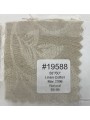 19588 Linen Cotton Natural Floral Jacquard