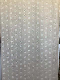 19966 Poly Cotton Daisy Tan Gingham