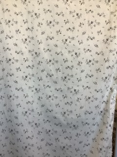 20089 Cotton Linen Cream Grey Vine