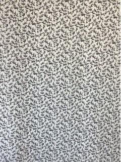 20167 100% Polyester Cream Black Leaf 20167 100% Polyester Cream Black Leaf