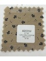 20352 100% Cotton Diamond Tan Navy Floral