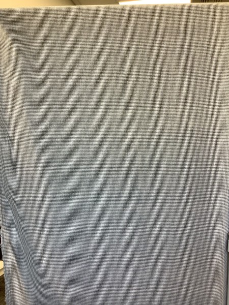 20397 Cotton Linen Mar 3039 Navy Check
