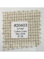 20403 Cotton Linen Mar 3039 Tan Check