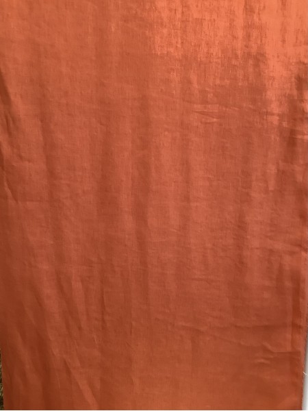 20539 100% Linen Burnt Sienna