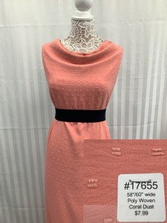 17655 Poly Woven Coral Dust