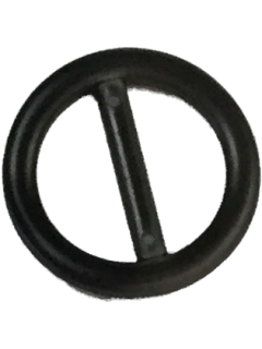 Round Diagonal-Bar Buckle