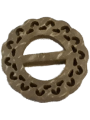 Carved Round Buckle