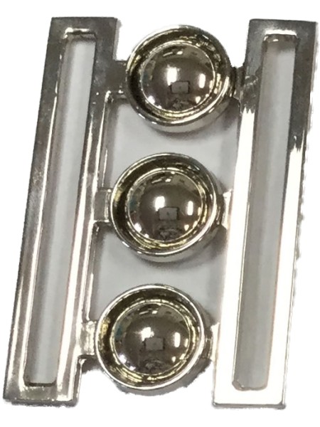 Buckle 163 2 1/8" Silver Clasp