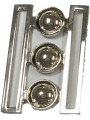 Three-Dome Clasp