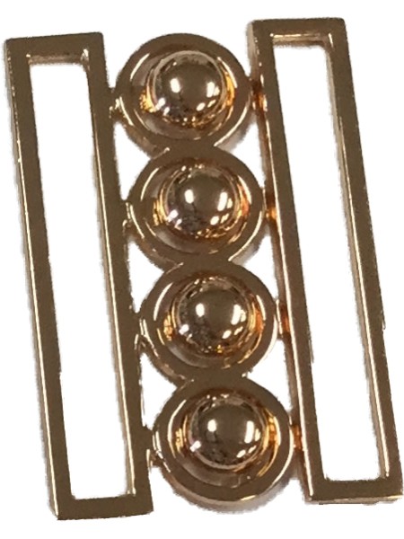 Buckle 167 2" Gold Clasp