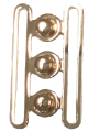 Three-Dome Clasp