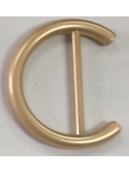 Buckle 1 in. Brushed Gold
