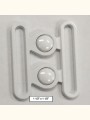 Two-Dome Clasp 1 1/2"