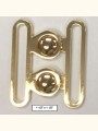 Two-Dome Clasp 1 1/2"