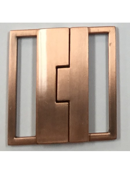 Buckle 221 2" Copper Metal Clasp