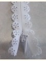 Decorative Zipper with Daisy Tape
