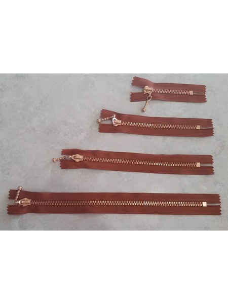Decorative Zipper with Metal Teeth Decorative Zipper with Metal Teeth
