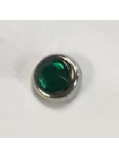 1438 Brad Silver Emerald