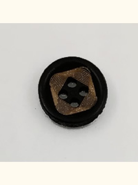 1724 Brown Button