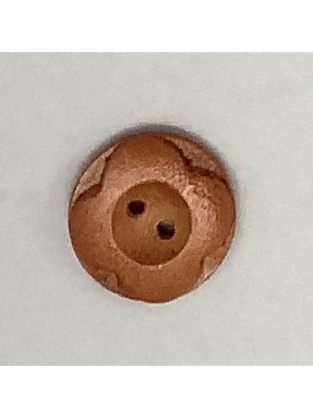 1508 Wooden Button Brown