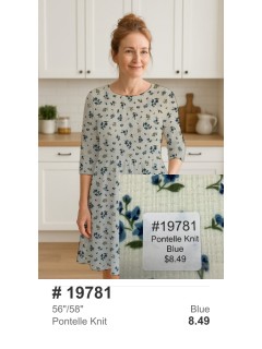 19781 Pontelle Knit  Blue