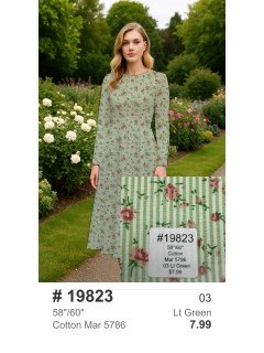 19823 Cotton Mar 5762 Lt Green