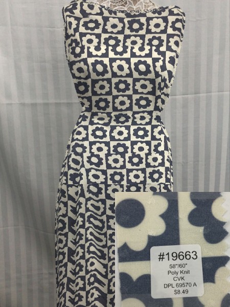 19663 Poly Knit Coral Dust