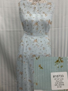 18733 Poly Knit Pattern