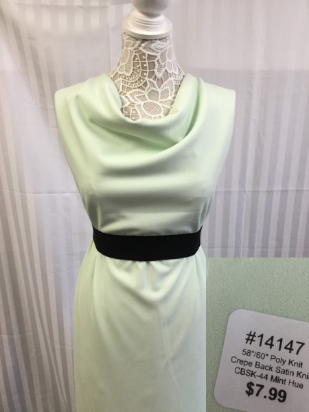14147 Crepe Back Satin Knit