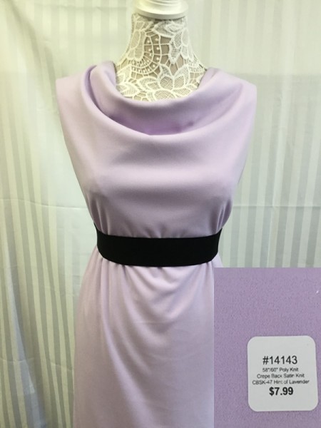 14143 Crepe Back Satin Knit