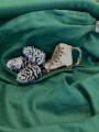 19274 100% Washed Linen Emerald Stone