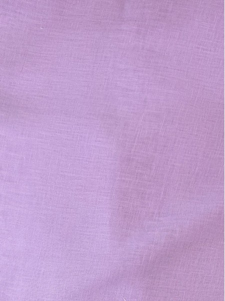 00001 100% Washed Linen Summer Lilac